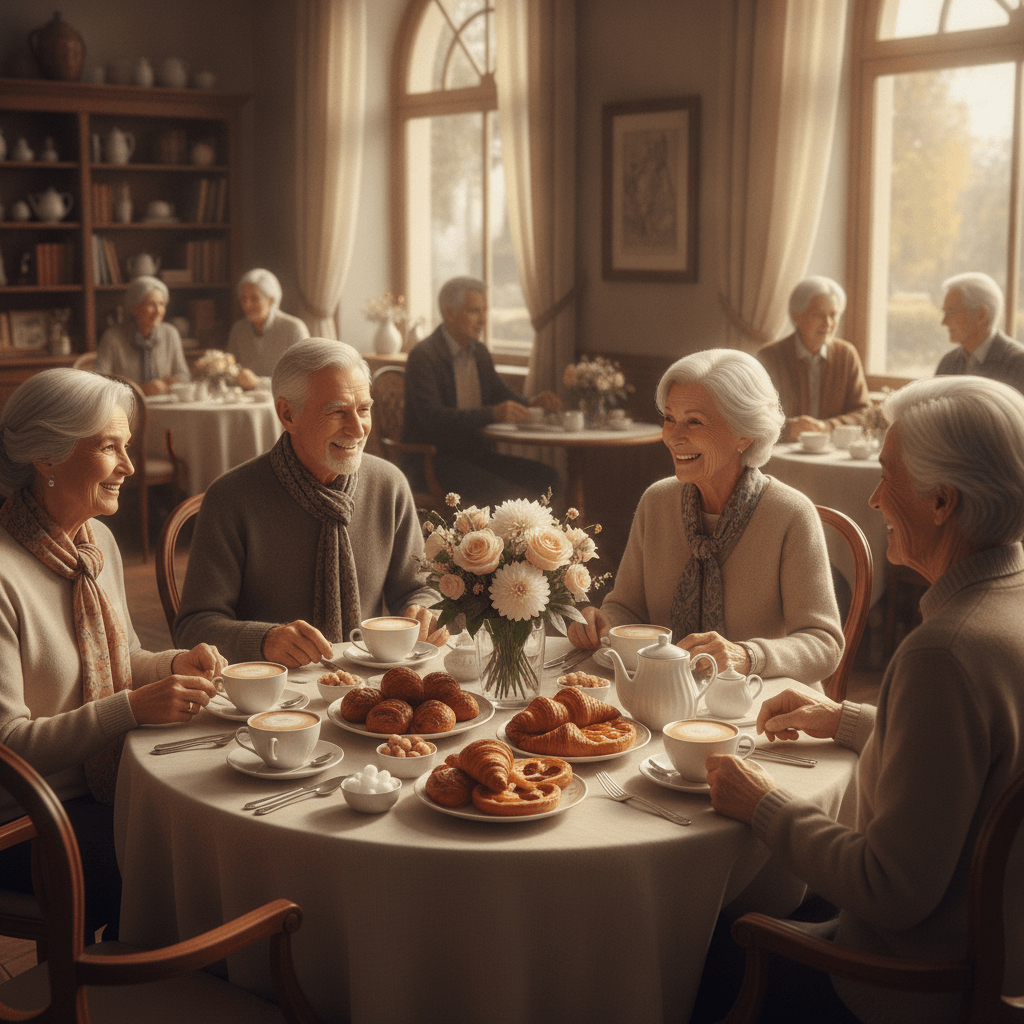 Kaffeejause im Begegnungszentrum